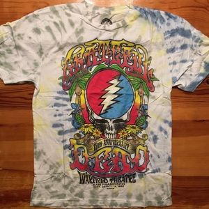 Grateful Dead Warfield concert Tee licensee New